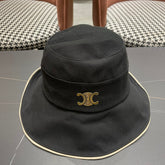 BUCKET HAT MODEL 650290 IN BLACK FABRIC