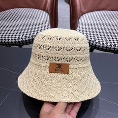 BUCKET HAT MODEL 651871 IN BEIGE CROCHET