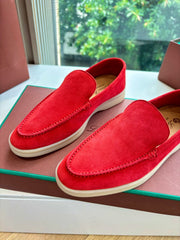 LP LOAFERS 25S IN RED CASHMERE