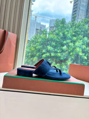 LP THONG SANDALS 25S IN MIDNIGHT BLUE SUEDE