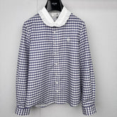 CELINE 25S PLAID SHIRT 0112