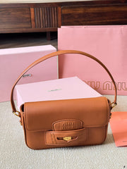 PENNY SMALL BAG 25 IN BROWN CALFSKIN