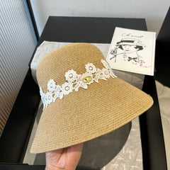 WIDE BRIM HAT MODEL 652030 IN WOVEN STRAW