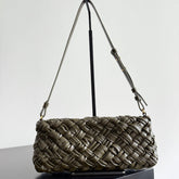 KELIMERO CHA-CHA CLUTCH 28.5 IN DARK GREEN LAMBSKIN