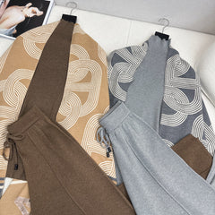 HERMES 25S THREE-PIECE KNIT SET 222