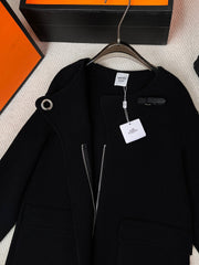 HERMES 25S CASHMERE COAT 196