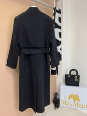 MAX MARA 25S TURTLENECK CASHMERE COAT 131