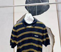 MIUMIU SHORT-SLEEVED KNITTED SWEATER STYLE 108