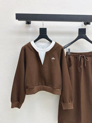 ALO SWEATSHIRT & SKIRT SET STYLE 92