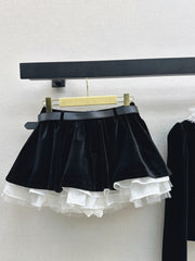 MIUMIU JACKET AND SKIRT SET STYLE 616