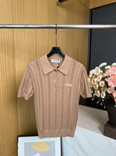 MIUMIU KNITTED POLO SHIRT STYLE 246