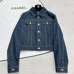 CC 25 Jacket Blue Denim Cotton