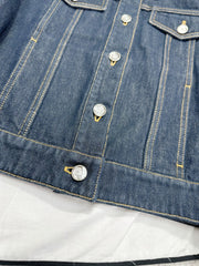CC 25 Jacket Blue Denim Cotton