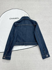CC 25 Jacket Blue Denim Cotton