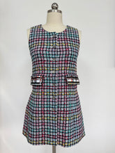 CC 25 Plaid Dress Multicolor Cotton