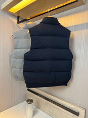 MONCLER 25S DOWN VEST IN BLACK 066