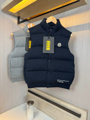 MONCLER 25S DOWN VEST IN BLACK 066