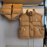 MONCLER 25S CONVERTIBLE JACKET IN BROWN 035