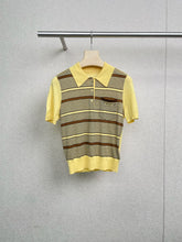 MIUMIU KNITTED POLO SHIRT STYLE 324