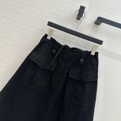 PRADA BLACK A-LINE SKIRT 264358