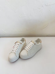 TIME OUT SNEAKER IN WHITE CALFSKIN