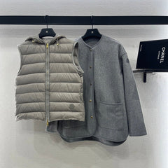 MONCLER 25S JACKET IN GRAY 307612