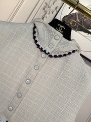 CHANEL 25S SLEEVELESS HOODED DRESS 418