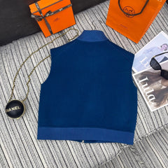 HERMES 25S SLEEVELESS JACKET 305