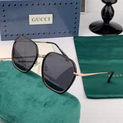 SQUARE FRAME SUNGLASSES G8384 IN METAL AND ACETATE