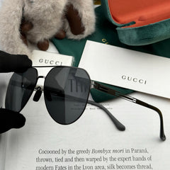 AVIATOR FRAME SUNGLASSES G8882 IN METAL