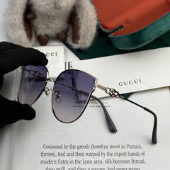 BUTTERFLY FRAME SUNGLASSES G3635 IN METAL