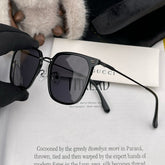 SQUARE FRAME SUNGLASSES G81937 IN ACETATE AND METAL