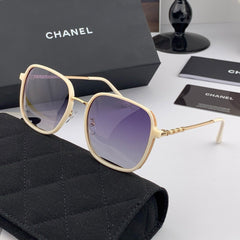 SQUARE SUNGLASSES CH0826 IN METAL