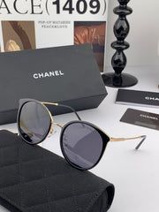 CAT EYE SUNGLASSES CH7827 IN ACETATE FRAME METAL