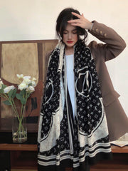 LV SCARF 200 CM IN CASHMERE 732078