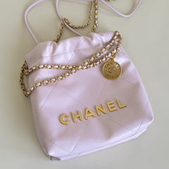 CC HOBO MINI 20CM CANDY LAMBSKIN