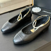 Double Strap Chunky Heel Mary Jane Shoes Black