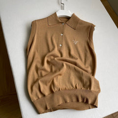 PRADA SLEEVELESS POLO SHIRT STYLE 155