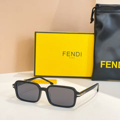 SELLERIA RECTANGULAR FRAME SUNGLASSES FE40174 IN ACETATE