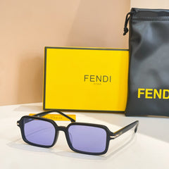 SELLERIA RECTANGULAR FRAME SUNGLASSES FE40174 IN ACETATE