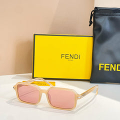 SELLERIA RECTANGULAR FRAME SUNGLASSES FE40174 IN ACETATE