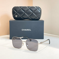 RECTANGULAR SUNGLASSES CH2219 IN METAL