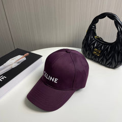BASEBALL CAP MODEL 650708 IN WINE PURPLE COTTON