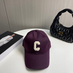 BASEBALL CAP MODEL 650716 IN WINE PURPLE COTTON