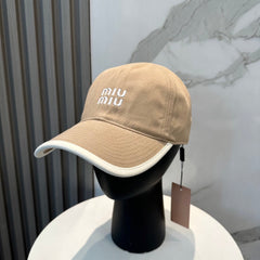 MM BASEBALL CAP IN BEIGE FABRIC STYLE 4