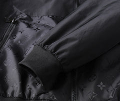 LV BLACK HOODED JACKET 239041