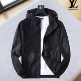 LV BLACK HOODED JACKET 239041