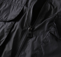 LV HOODED JACKET BLACK 239040