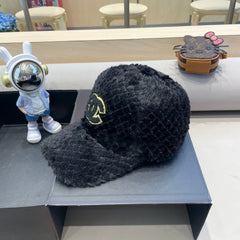 BASEBALL CAP IN BLACK FLEECE 431371