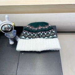 BEANIE HAT IN COLORFUL WOOL 438144